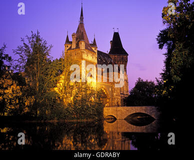 Vajdahunyad Castle, Budapest, Hungary Stock Photo