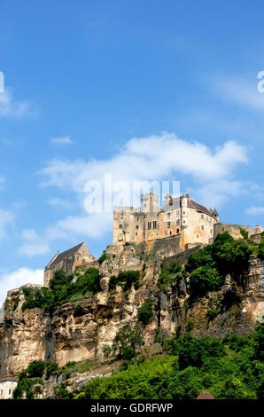 Château de Beynac castle, Beynac-et-Cazenac, Département Dordogne, Region Aquitaine, France, Europe Stock Photo