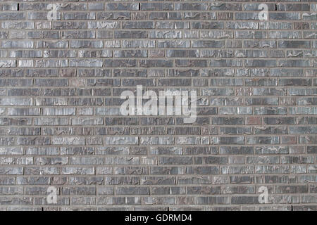 Modern grey brick wall - Background image. Stock Photo