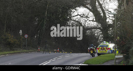 Police have charged a woman after a cyclist dies following serious crash on A32 near Wickham. The Cyclist has died following a crash on a main road in Hampshire.  Jeanette Smith, 69, of Little Corner, Denmead, has been charged with causing death by careless driving.    The 20-year-old male was rushed to hospital following the incident , with a serious head injury.    Both the car - a white Citroen C3 - and bike were travelling south close to Hoad's Hill, near Wickham, when the collision happened  The charge follows an investigation by the Serious Collision Investigation Unit into a collision o Stock Photo