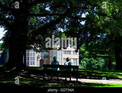 Astley Hall, near Chorley, Lancashire, England UK Stock Photo