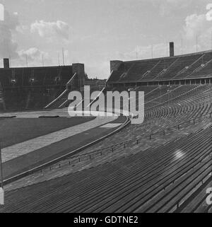 Olympiastadion Berlin, 1964 Stock Photo