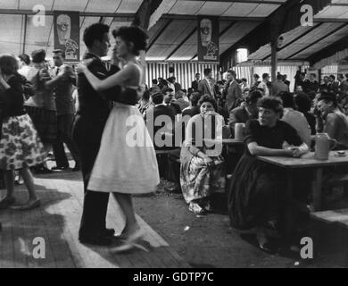 Maneuver Event Of The Bundeswehr, 1950's Stock Photo - Alamy