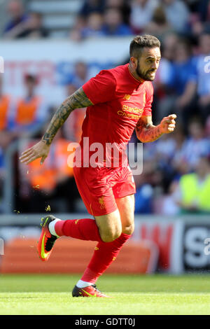 Liverpool's Danny Ings during the pre-season friendly match at the DW Stadium, Wigan. Stock Photo