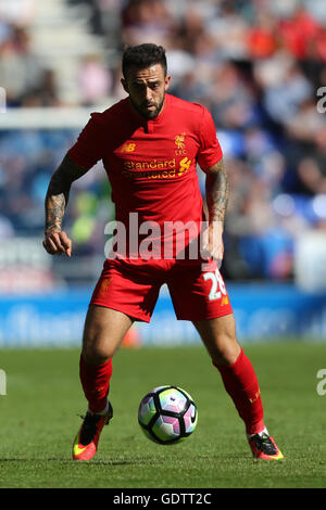 Liverpool's Danny Ings during the pre-season friendly match at the DW Stadium, Wigan. Stock Photo