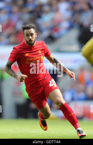 Liverpool's Danny Ings during the pre-season friendly match at the DW Stadium, Wigan. Stock Photo