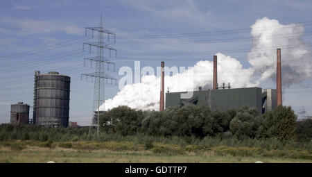 The Prosper Coke Plant Stock Photo