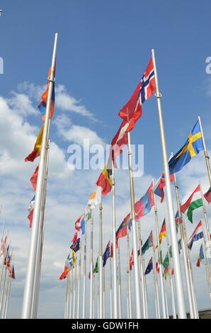 flag, world, international, collection, sequence, fly, worldwide, line, symbol, country, Stock Photo