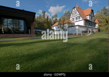 Hotel-Restaurant Villa René Lalique, Wingen sur Moder, Alsace France Stock Photo