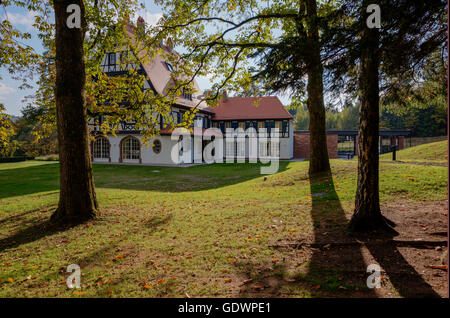 Hotel-Restaurant Villa René Lalique, Wingen sur Moder, Alsace France Stock Photo