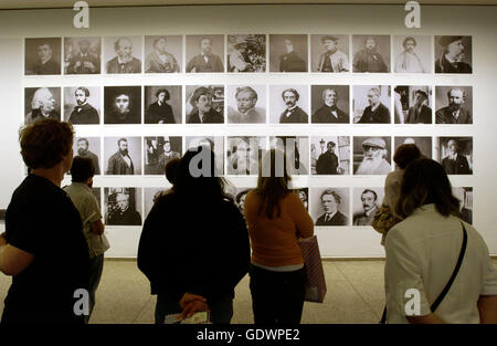 The exhibition: The Most Beautiful French Come from New York Stock Photo