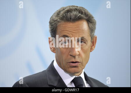 Nicolas Sarkozy Stock Photo