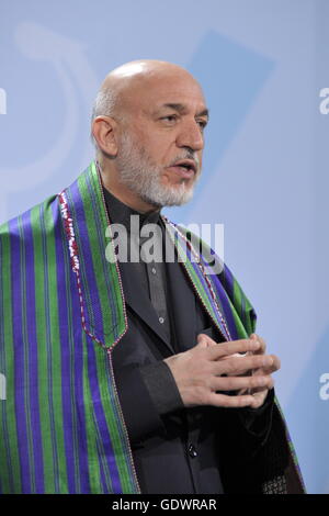 Hamid Karzai Stock Photo