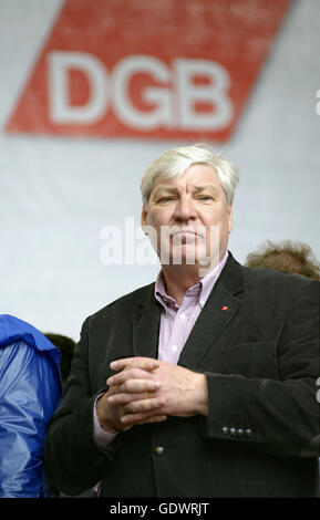 DGB demonstration during the Days of Action of the European Trade Union Confederation Stock Photo