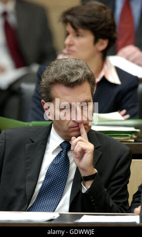 Guenther H. Oettinger Stock Photo