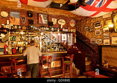 The Pub, Valletta, Malta Stock Photo