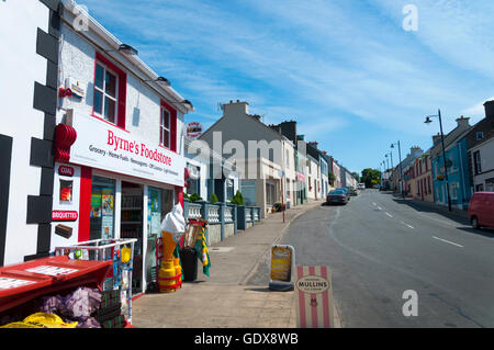 Post office at Kilcar, County Donegal, Ireland. Known as Cill Charthaigh in Irish language Gaelic. Stock Photo