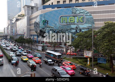 the mbk shopping mall in the city centre at the pratunam aerea in the city of Bangkok in Thailand in Suedostasien. Stock Photo