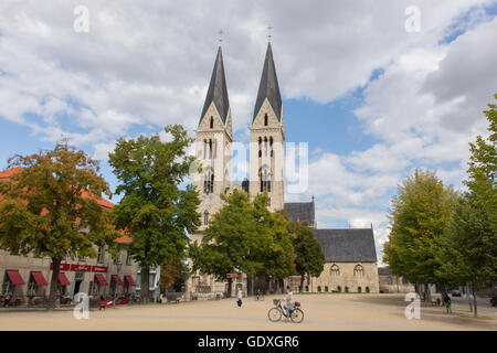 Cathedral of Halberstadt, Germany, 2014 Stock Photo