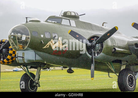 Sally B nose art Stock Photo - Alamy