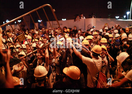 Demokratiebewegung in Hong Kong | Pro-democracy protests in Hong Kong Stock Photo