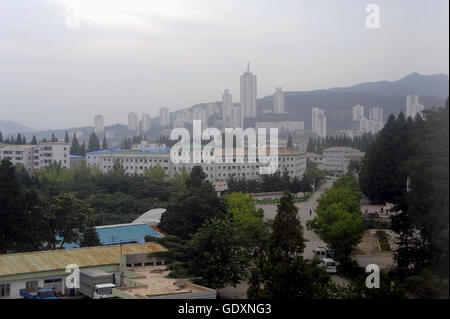 Coastal town of Wonsan Stock Photo