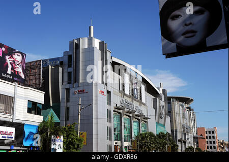 MYANMAR. Mandalay. 2014. Diamond Plaza Stock Photo