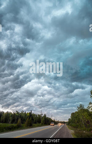 Storm Clouds above ground of South Ontario, Canada Stock Photo - Alamy