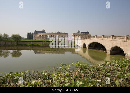 At the La Fei Te Chateau and Wine Museum, in Beijing, China. Stock Photo