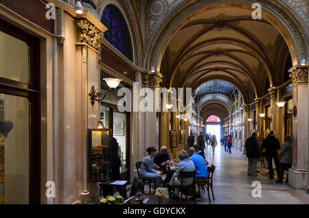 Wien, Vienna: Shopping arcade in the Palais Ferstel between Herrengasse and Freyung, Austria, Wien, 01. Stock Photo