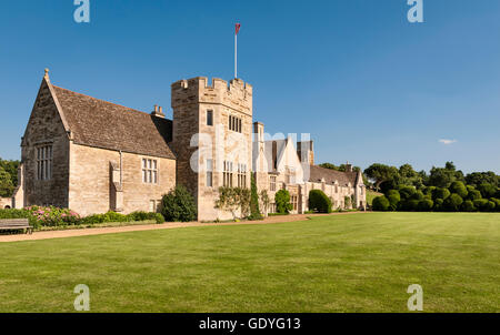 Rockingham Castle, Corby, Northamptonshire, UK. A privately-owned castle dating from the 11c Stock Photo