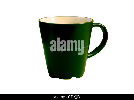 glass, ceramics on white background. Stock Photo
