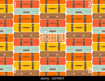 trave background, Pattern Swatches, vector, Endless texture can be used for wallpaper, pattern fills, web page,background,surfac Stock Vector