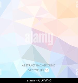 sweet color pattern, low poly design, hipster and girl concept with logo, text can be edited,texture can be used for wallpaper,  Stock Vector