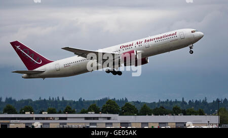 Omni Air International Boeing 767-300ER N342AX Stock Photo