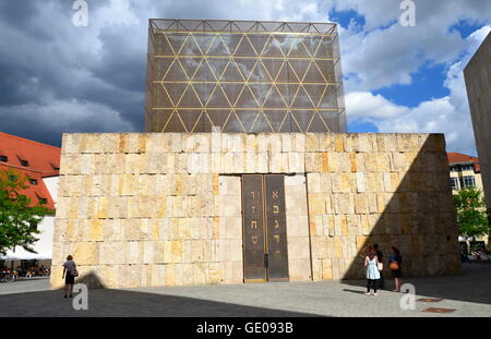 geography / travel, Germany, Bavaria, Munich, synagogue, St Jakobs Square, Additional-Rights-Clearance-Info-Not-Available Stock Photo