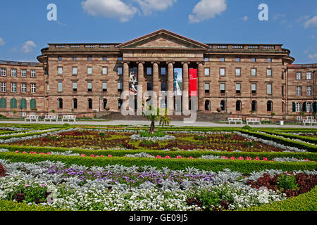 geography / travel, Germany, Hesse, Kassel, palace Wilhelmshöhe, exterior view, museum, parkway, Additional-Rights-Clearance-Info-Not-Available Stock Photo