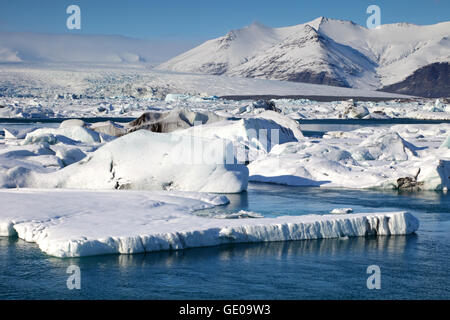 geography / travel, Iceland, Eastern Iceland, Jökulsarlon, glacial lagoon, Additional-Rights-Clearance-Info-Not-Available