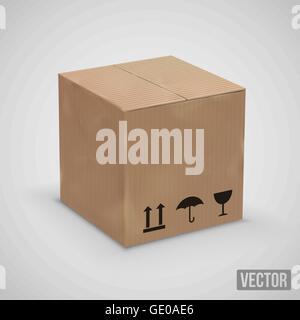 old box vector Stock Vector