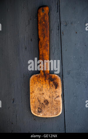 Wooden spatula Stock Photo