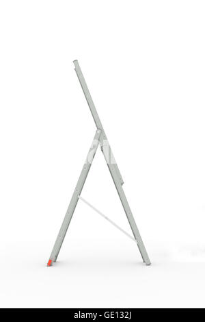 3d illustration of a ladder isolated on white background Stock Photo
