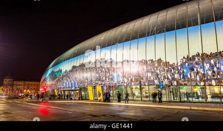 STRASBOURG, FRANCE - DECEMBER 20: Gare de Strasbourg, the main t Stock Photo