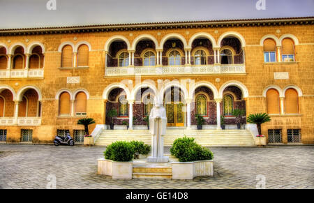 Archbishop's Palace in Nicosia - Southern Cyprus Stock Photo