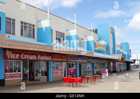 New Brighton ArtDeco Pavilion building, Wallasey, Merseyside, UK Stock Photo