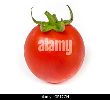 tomato vegetable  isolated  on  white background . Stock Photo