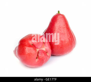 Rose apples  isolated on white background . Stock Photo
