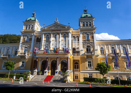 Nove Lazne Resort, Marianske Lazne (Marienbad), Czech spa town, West Bohemia, Czech Republic Stock Photo