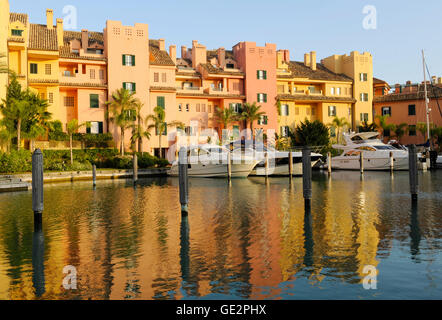 Sotogrande Marina, Andalucia, Spain Stock Photo