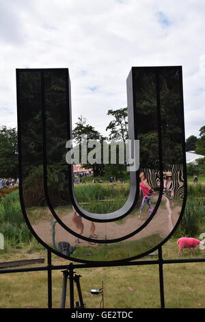 Latitude Festival 2016, Henham Park, Suffolk, UK Stock Photo