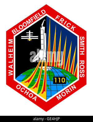 This image shows a moment from the STS-1 mission, the first space ...